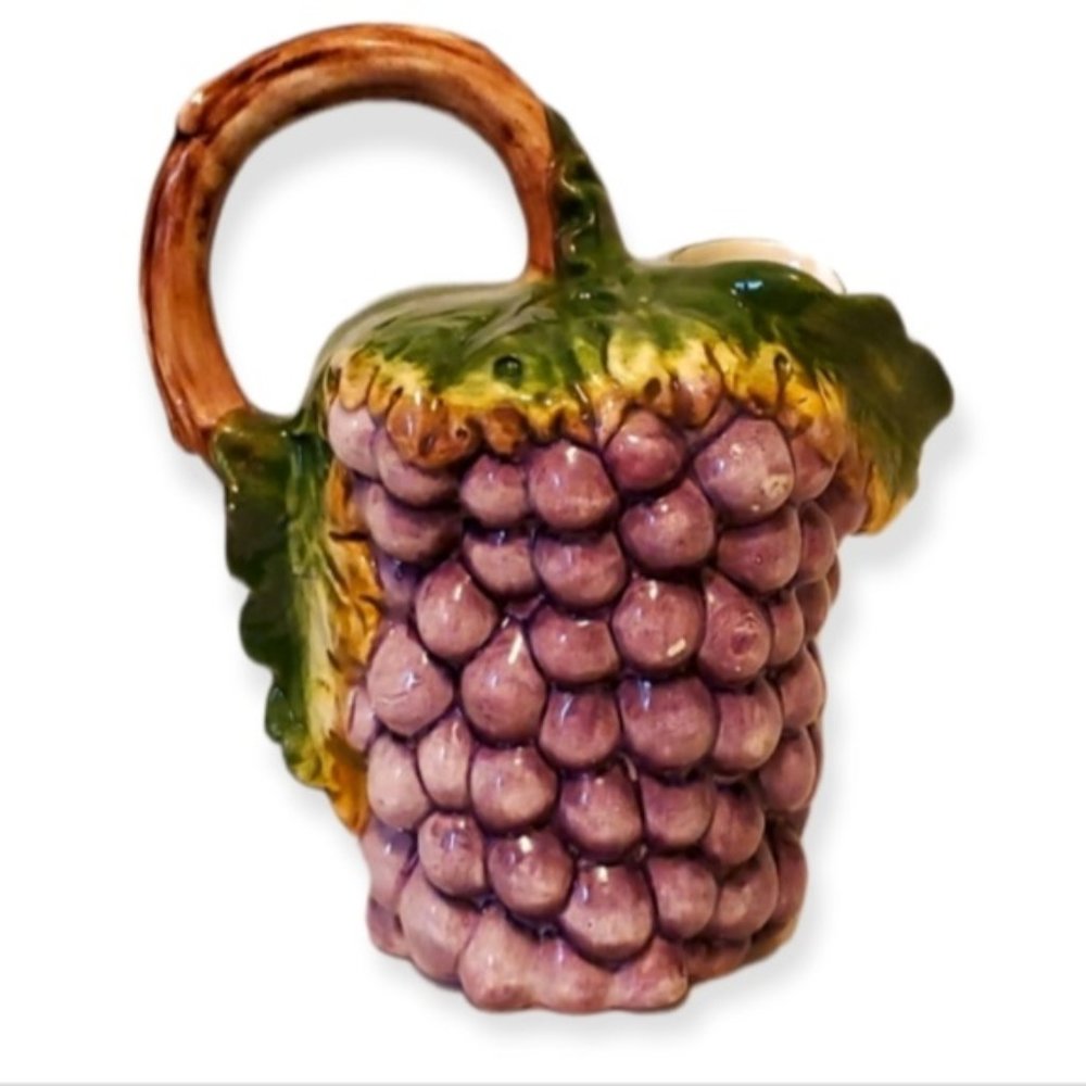 Vintage Grape Pitcher Made in Italy